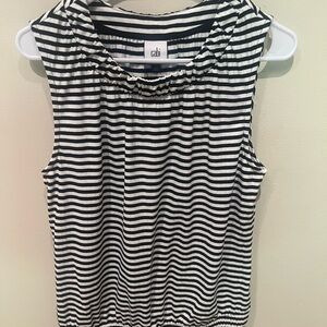 CAbi Striped Tank Top Style 4760